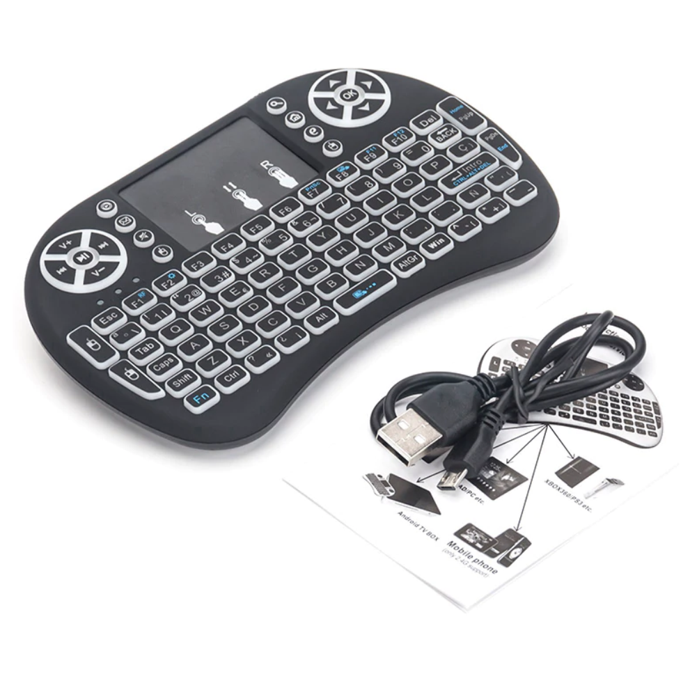 Teclado Control Remoto Air Mouse Smart